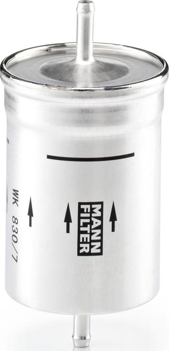 Mann-Filter WK 830/7 - Filtro carburante www.autoricambi360.it