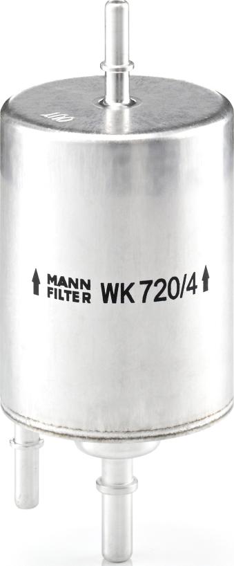 Mann-Filter WK 720/4 - Filtro carburante www.autoricambi360.it
