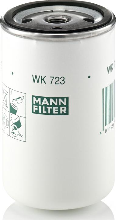 Mann-Filter WK 723 - Filtro carburante www.autoricambi360.it