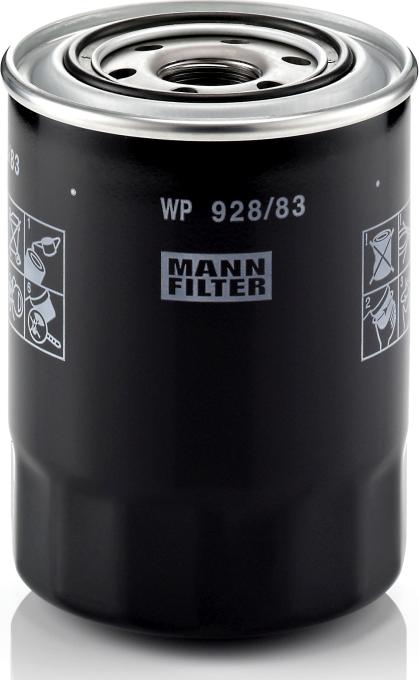 Mann-Filter WP 928/83 - Filtro olio www.autoricambi360.it