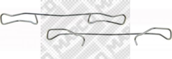 Mapco 9605 - Kit accessori, Pastiglia freno www.autoricambi360.it