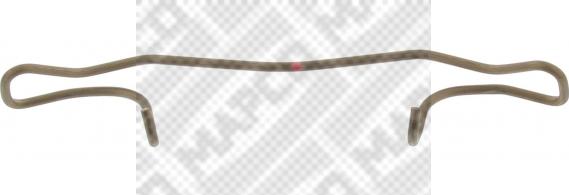 Mapco 9611 - Kit accessori, Pastiglia freno www.autoricambi360.it
