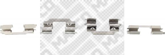 Mapco 9632 - Kit accessori, Pastiglia freno www.autoricambi360.it