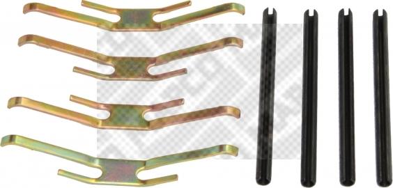 Mapco 9145 - Kit accessori, Pastiglia freno www.autoricambi360.it