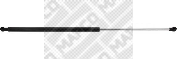 Mapco 91650 - Ammortizatore pneumatico, Cofano bagagli / vano carico www.autoricambi360.it