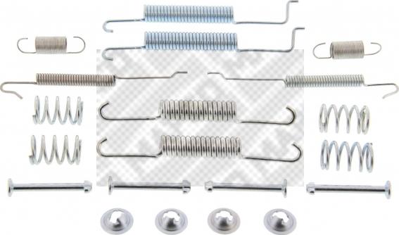 Mapco 9180 - Kit accessori, Ganasce freno www.autoricambi360.it