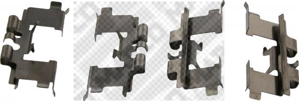 Mapco 9304 - Kit accessori, Pastiglia freno www.autoricambi360.it