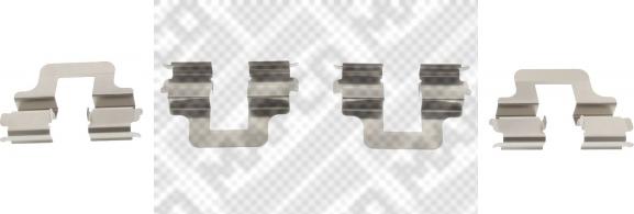 Mapco 9310 - Kit accessori, Pastiglia freno www.autoricambi360.it