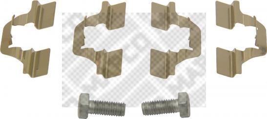Mapco 9311 - Kit accessori, Pastiglia freno www.autoricambi360.it