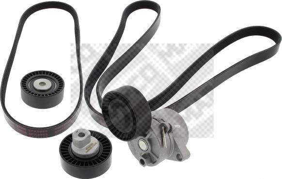 Mapco 93703 - Kit Cinghie Poly-V www.autoricambi360.it