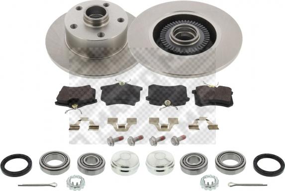 Mapco 47865/1 - Kit freno, Freno a disco www.autoricambi360.it