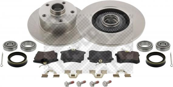 Mapco 47865/2 - Kit freno, Freno a disco www.autoricambi360.it
