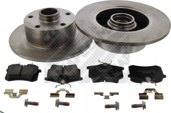 Mapco 47865 - Kit freno, Freno a disco www.autoricambi360.it