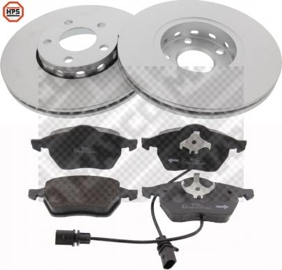 Mapco 47860HPS - Kit freno, Freno a disco www.autoricambi360.it