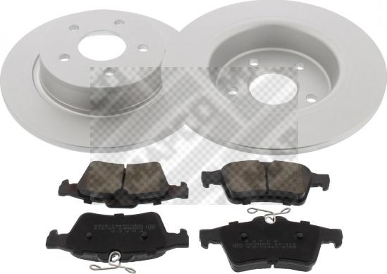 Mapco 47822HPS - Kit freno, Freno a disco www.autoricambi360.it