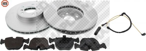 Mapco 47708HPS - Kit freno, Freno a disco www.autoricambi360.it