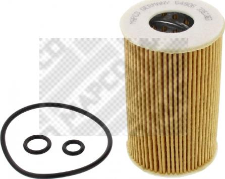 Mapco 64906 - Filtro olio www.autoricambi360.it