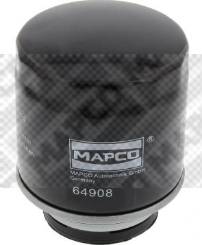 Mapco 64908 - Filtro olio www.autoricambi360.it