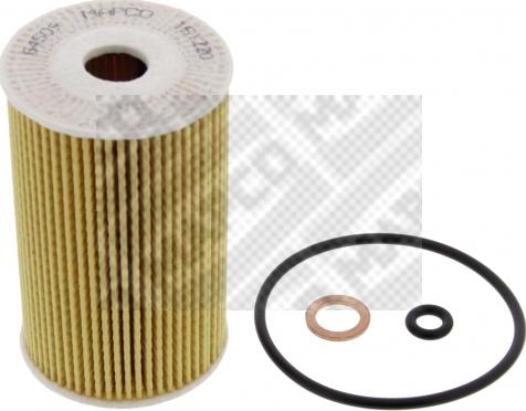 Mapco 64509 - Filtro olio www.autoricambi360.it
