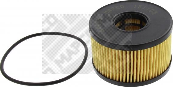 Mapco 64605 - Filtro olio www.autoricambi360.it