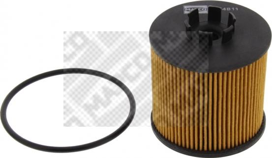 Mapco 64811 - Filtro olio www.autoricambi360.it