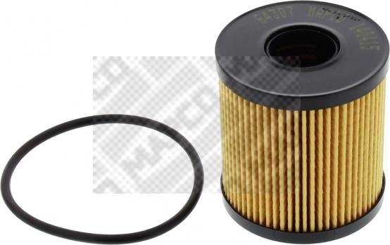 Mapco 64307 - Filtro olio www.autoricambi360.it