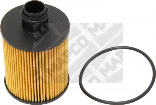 Mapco 64712 - Filtro olio www.autoricambi360.it