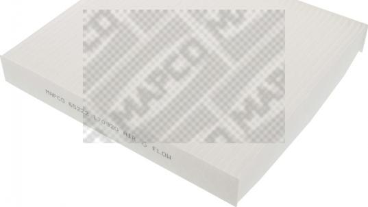 Mapco 65222 - Filtro, Aria abitacolo www.autoricambi360.it