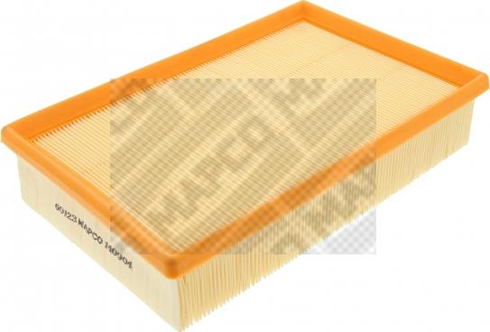 Mapco 60123 - Filtro aria www.autoricambi360.it