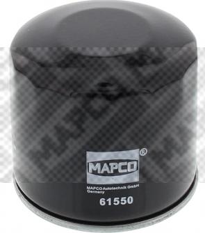 Mapco 61550 - Filtro olio www.autoricambi360.it
