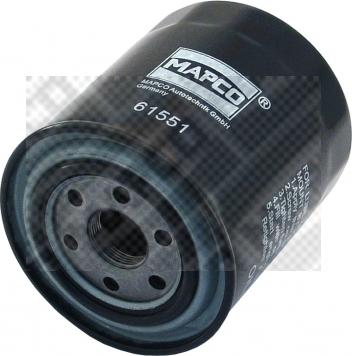 Mapco 61551 - Filtro olio www.autoricambi360.it