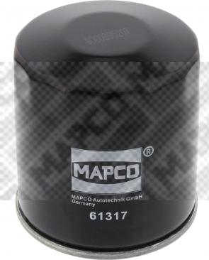 Mapco 61317 - Filtro olio www.autoricambi360.it