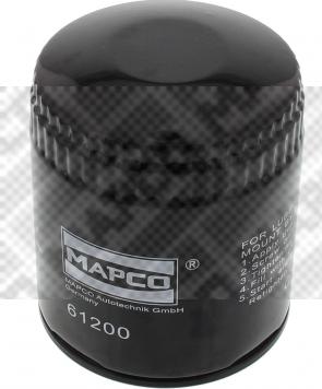 Mapco 61200 - Filtro olio www.autoricambi360.it