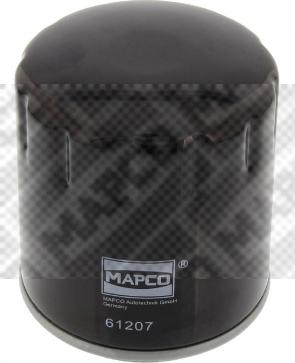 Mapco 61207 - Filtro olio www.autoricambi360.it