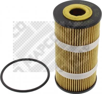 Mapco 61704 - Filtro olio www.autoricambi360.it