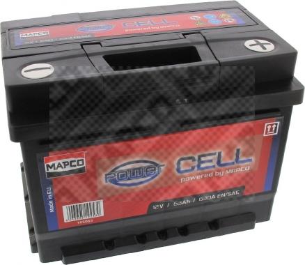Mapco 105063 - Batteria avviamento www.autoricambi360.it