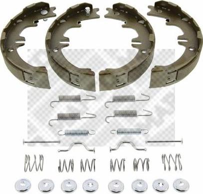 Mapco 8518/1 - Kit ganasce freno www.autoricambi360.it
