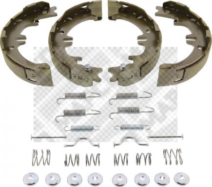Mapco 8575/1 - Kit ganasce freno www.autoricambi360.it