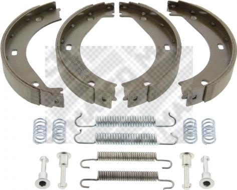 Mapco 8825/1 - Kit ganasce freno www.autoricambi360.it