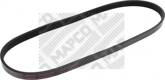 Mapco 240750 - Cinghia Poly-V www.autoricambi360.it