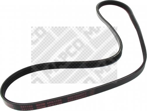 Mapco 241100 - Cinghia Poly-V www.autoricambi360.it