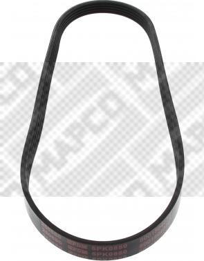 Mapco 250880 - Cinghia Poly-V www.autoricambi360.it