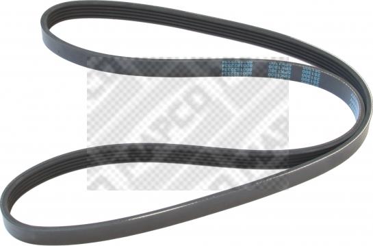 Mapco 251300 - Cinghia Poly-V www.autoricambi360.it