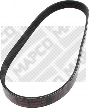 Mapco 260780 - Cinghia Poly-V www.autoricambi360.it