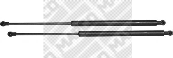 Mapco 20952/2 - Ammortizatore pneumatico, Cofano bagagli / vano carico www.autoricambi360.it