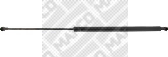 Mapco 20890 - Ammortizatore pneumatico, Cofano bagagli / vano carico www.autoricambi360.it