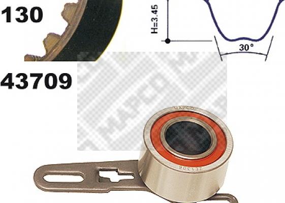 Mapco 23709 - Kit cinghie dentate www.autoricambi360.it