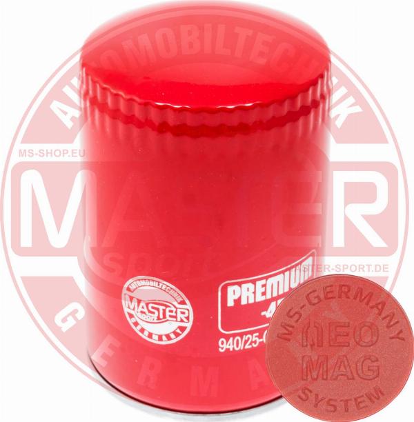 MASTER-SPORT 940/25-OFMG-PCS-MS - Filtro olio www.autoricambi360.it