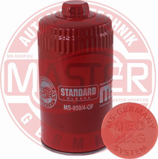 MASTER-SPORT 950/4-OFMG-PCS-MS - Filtro olio www.autoricambi360.it