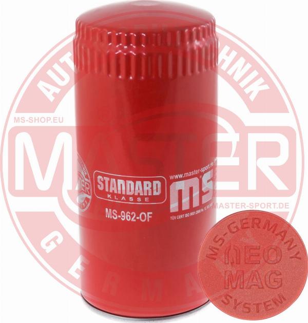 MASTER-SPORT 962-OFMG-PCS-MS - Filtro olio www.autoricambi360.it